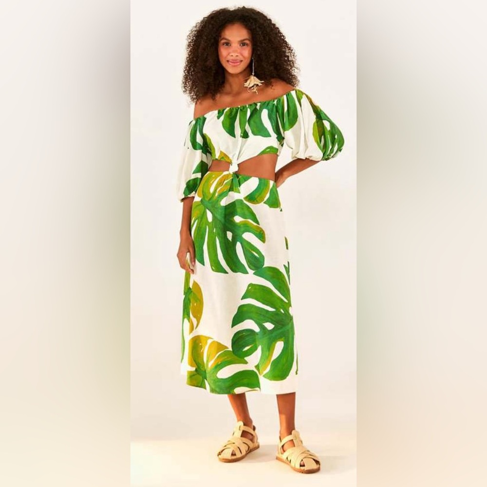 Farm Rio Monstera Dress